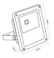 Refletor super LED 10W
