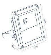 Refletor SMD LED 20W