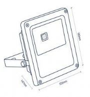 Refletor SMD LED 30W