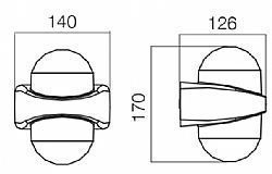 Arandela LED - SOFT 02 fachos