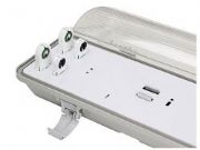 Lumin�ria herm�tica IP 65 - para l�mpadas T8 ou T5 - Tuboled ou Fluorescente