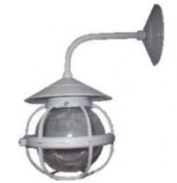 Arandela em alum�nio com Globo