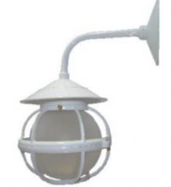 Arandela em alum�nio com Globo