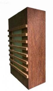 Arandela Madeira 2 l�mpadas - mod. Liana