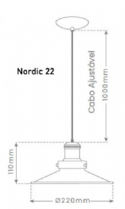 Pendente Retr� Nordic