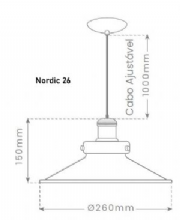 Pendente Retr� Nordic